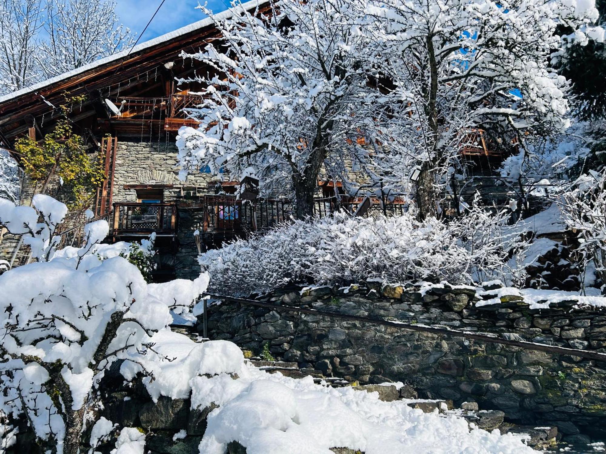 Bed and Breakfast La Ferme D'Angele Bourg-Saint-Maurice Zewnętrze zdjęcie
